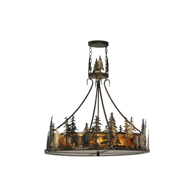 Rustic Lodge 4 - Light Chandelier