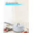BDK Series BLACK+DECKER 9-Piece Ceramic White Aluminum Cookware Set, Pots and Pans Set, White