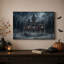 Art mural sombre sur toile Halloween-2008268612