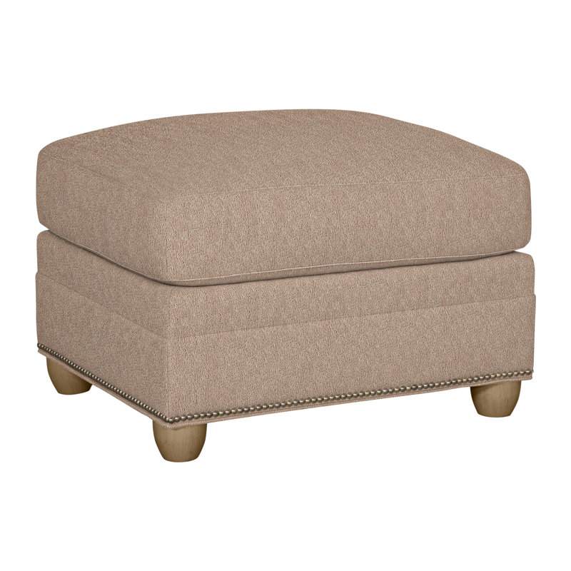 Fairgrove Upholstered Ottoman, Hampton, Navada Mushroom, Yes