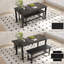 Table de cuisine extensible de 62 po avec 2 bancs Areial.-631473149-631473148