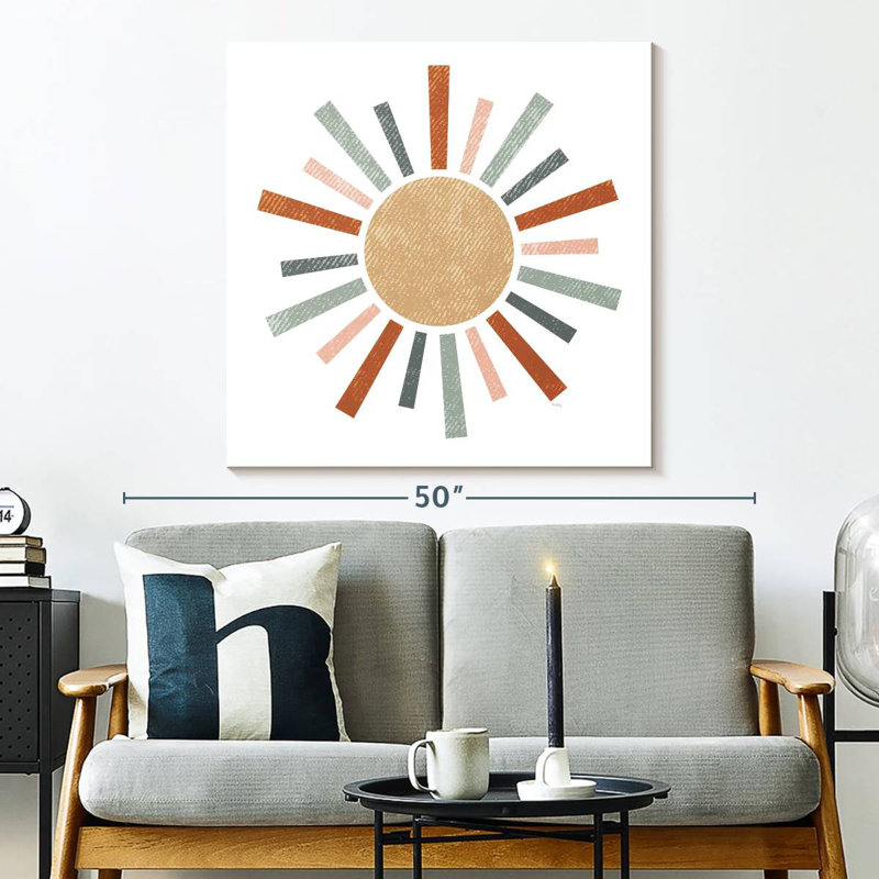 Oberle Rustic Rainbow Sun, 33" H x 33" W
