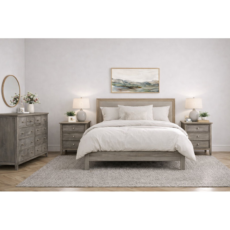 Fitz 6 Drawer Chest, Gray