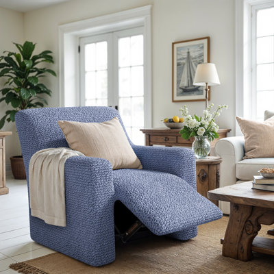 Housse extensible pour fauteuil inclinable - Facile à nettoyer et durable - Collection Comfort