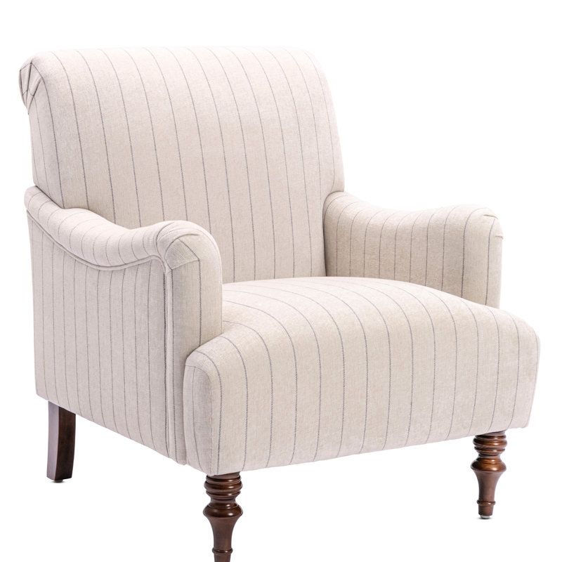 Chaise avec accoudoirs Stripe