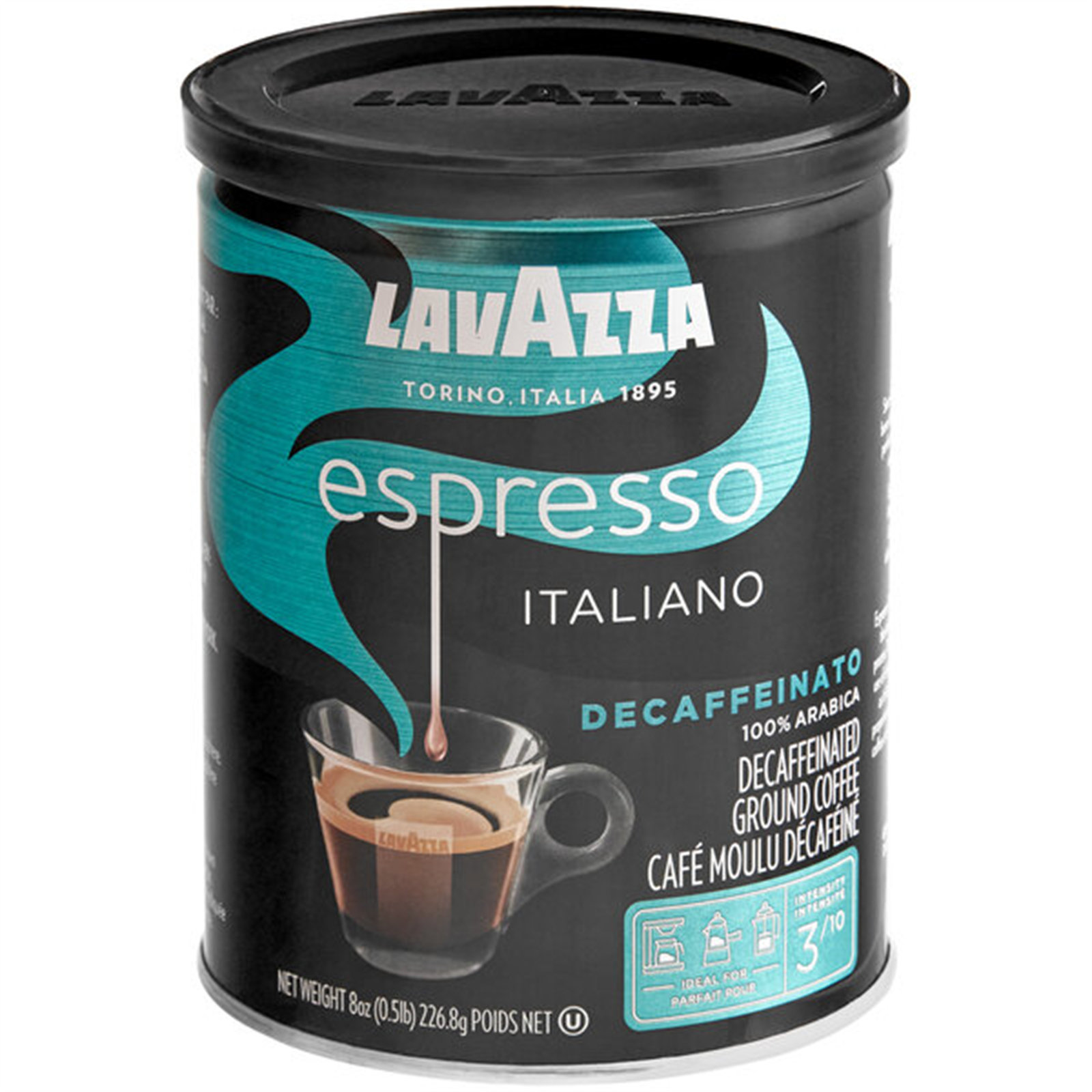 FixtureDisplays Lavazza Decaf Espresso Italiano Ground Espresso 8 Oz ...