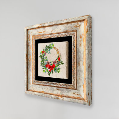 Peinture décorative encadrée