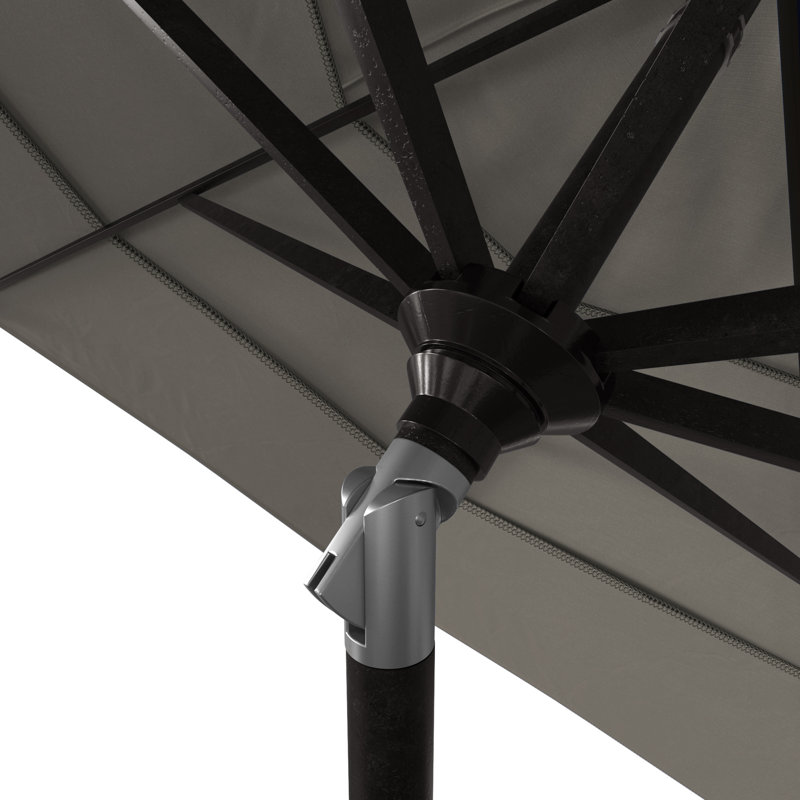 Parasol de marché de 132 po Lomonaco, Taupe - Pacifica