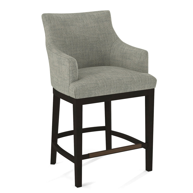 Upholstered Stool, 61606-88, Espresso