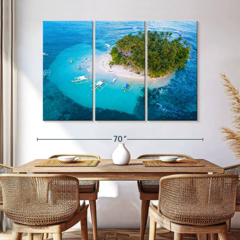 Gillard Guyam Beach, 42" H x 65" W