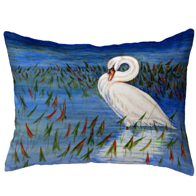 Outdoor Reversible Throw Pillow