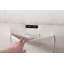 Canapé-lit modulaire réversible en chenille l 97 po avec chargeur USB et poches pour téléphone / magazine