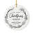 3.75'' Ceramic Ball Ornament