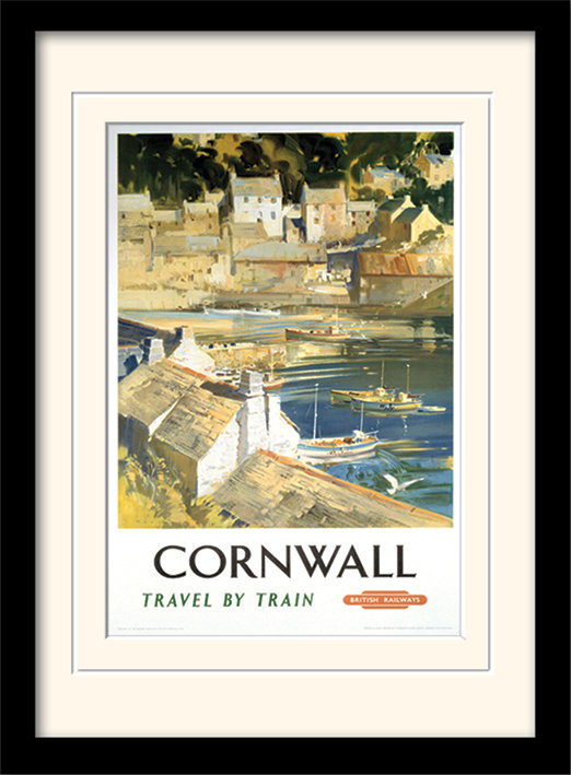 Cornwall 15 Framed Vintage Advertisement - Single Picture Frame Print