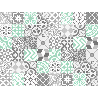 Audrey Rectangle Vinyl Area Rug