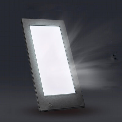 WeChef LED Backlit Menu Holder Cover Single Panel Fits 5"x11" Paper for Nightclubs Restaurants Hotels Cafes