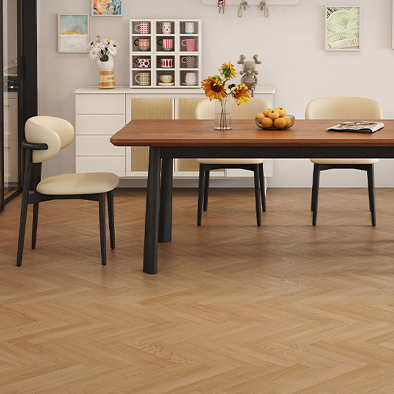 Nouvelle table de salle à manger rectangulaire en bois massif, H 29,52 po x L 62,99 po x l 31,49 po 