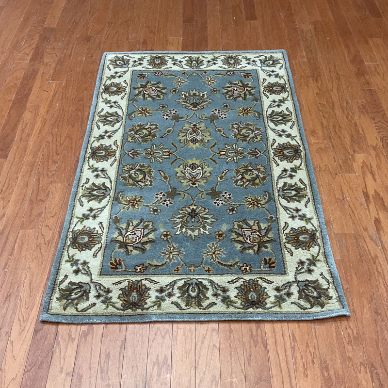 Wool Oriental Indoor Rug, Rectangle 3'3" x 5'3"