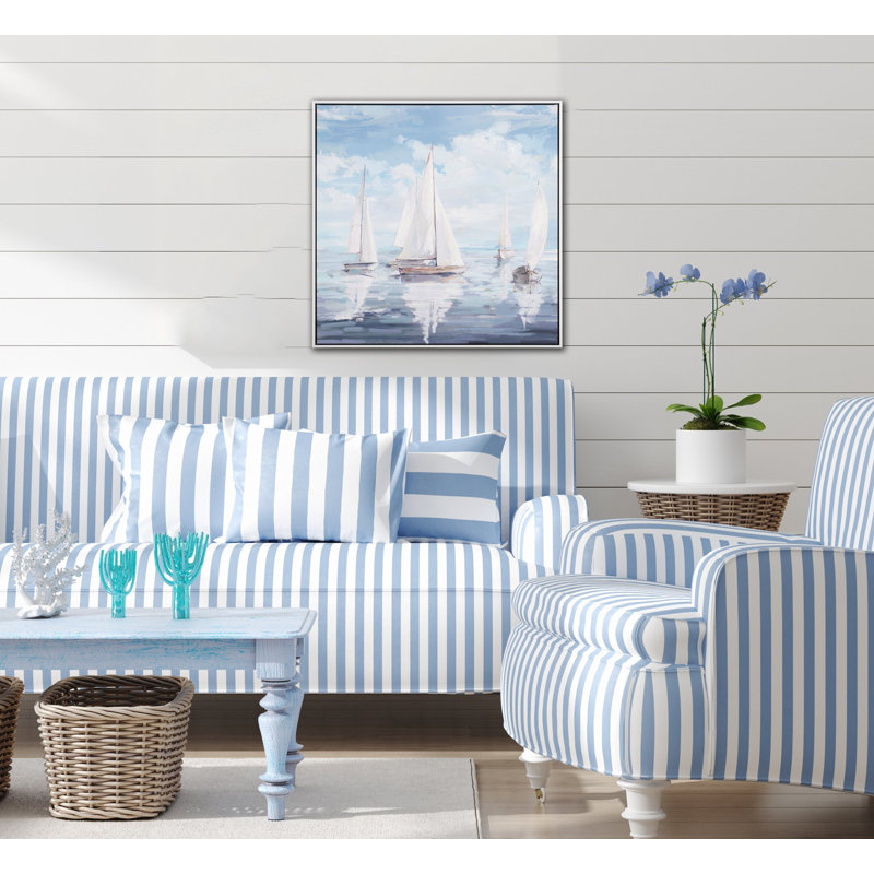 Sailboat Symphony I Canvas Wall Art
