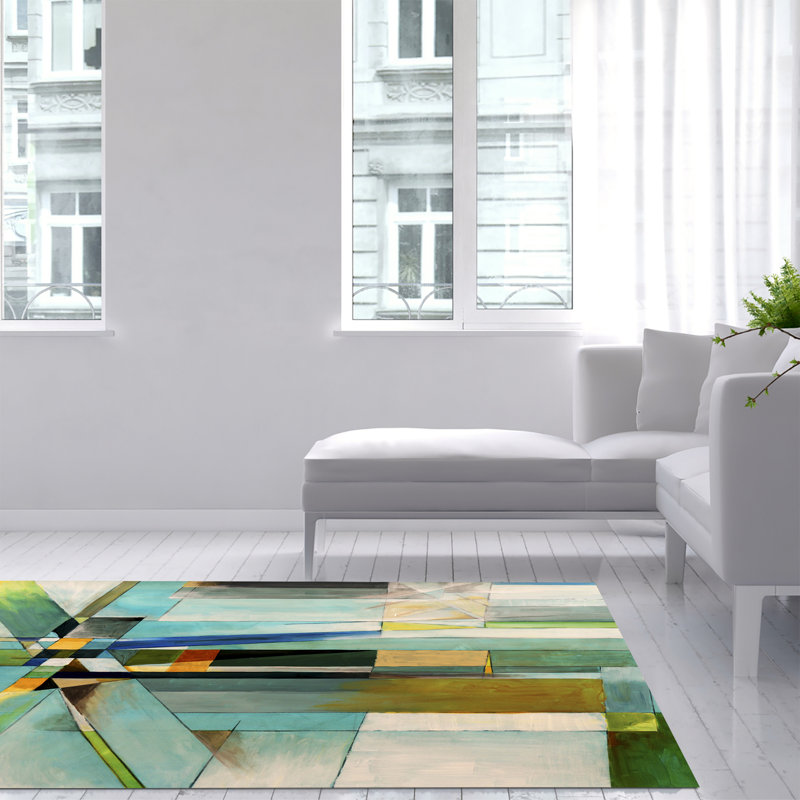 Gachot Abstract Area Rug, Rectangle 155 x 230cm