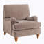 Fauteuil en tissu cacao-942939561