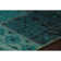 Fusion Wool Southwestern Area Rug in Teal