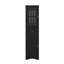 Armoire de rangement autoportante avec tiroir et porte en acrylique pour salle de bain-113793382