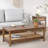 47.2" Solid Wood Frame Coffee Table with Storage-2071976744