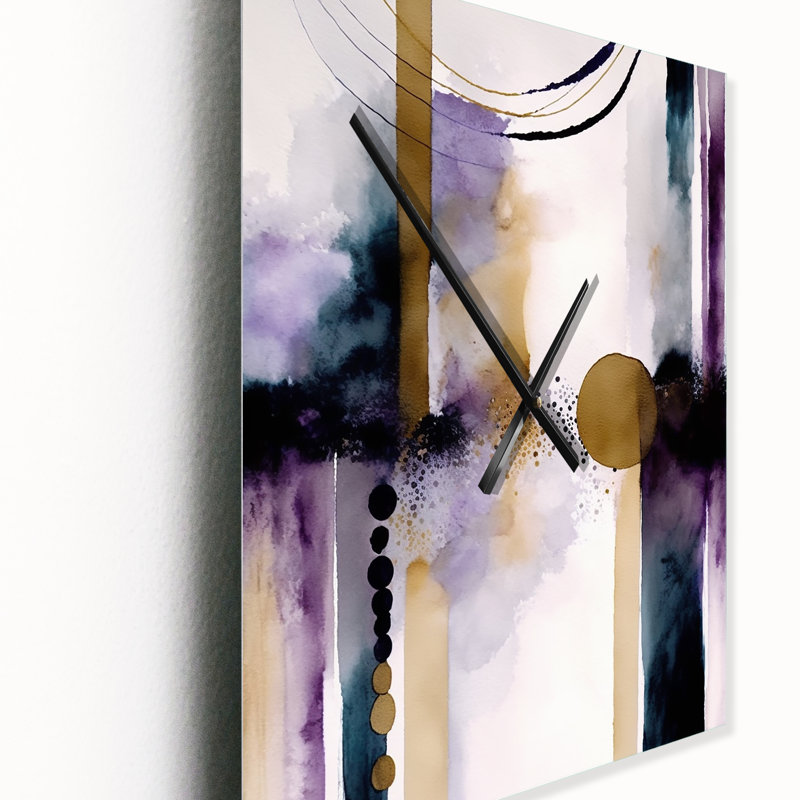 Jakauri - Horloge murale animaux, H 32 po x l 24 po x P 1 po