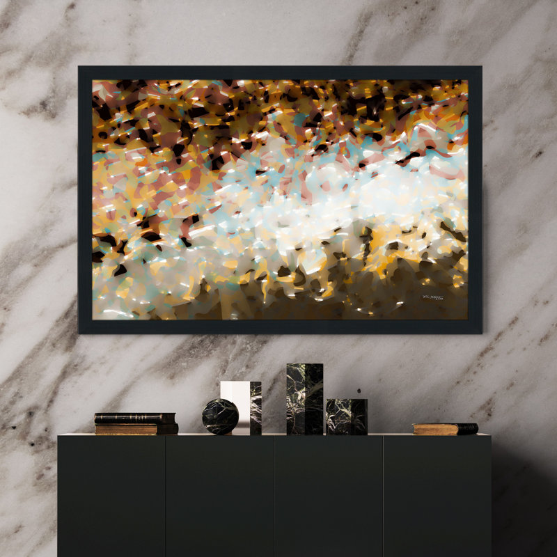 «Unifier Hope», reproduction d'art, H 33,5 po x l 49,5 po x P 1 po, Cadre espresso