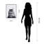 Nebelung - Cadre photo, impression sur verre