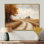 Drews Windy Prairie Leaves Path To The Barn II - feuilles, art mural