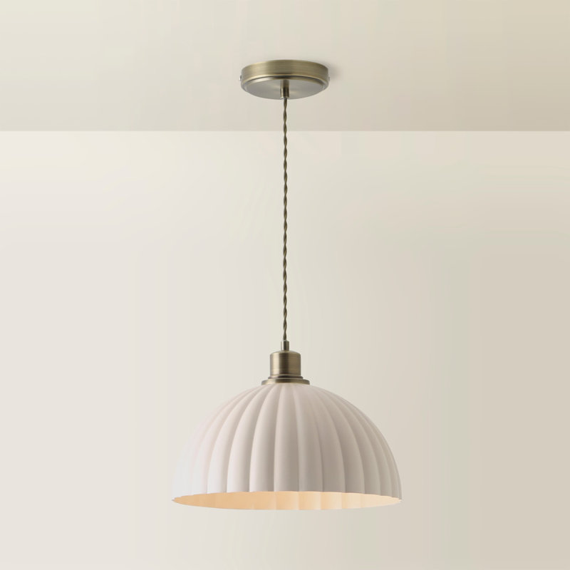 1 - Light Satin Pendant, No, Brushed Gold