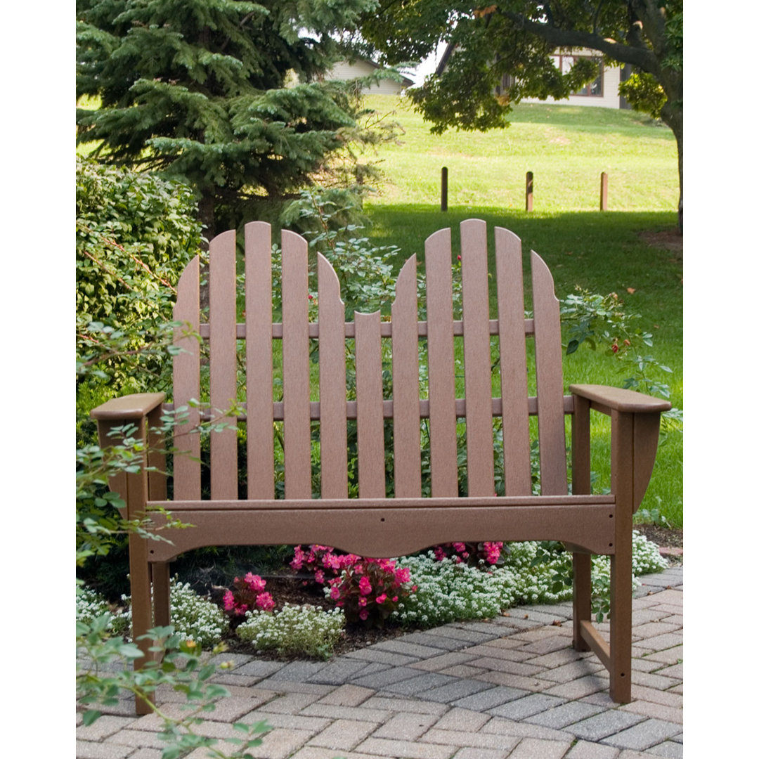 POLYWOOD Classic Adirondack 48" Bench POLYWOOD® 