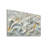 Golden Flourish Tempered Glass Backsplash Tile - Kitchen Wall Decor-1816430962