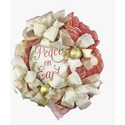 Handcrafted Faux 20'' Wreath