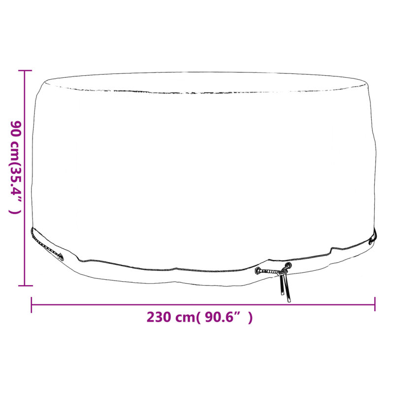 Outdoor Patio Dining Set Cover