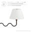 Luminaire suspendu 2 lumières Sunlit Squiggle-101991419