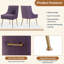 Chaise d'appoint en velours Magallanes-909621713