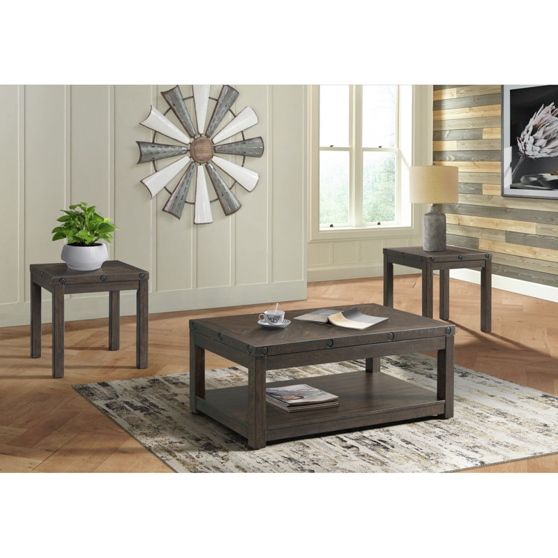 Occasional 3PC Set With Coffee & 2 End Tables