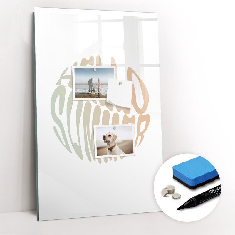 Magnetic Glass Dry Erase Board