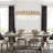 Nolhan 10 - Light Iron Dimmable Chandelier