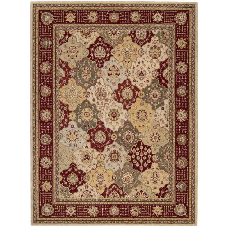 Saffira Wool Rug, 5'6" x 7'5" Rectangle