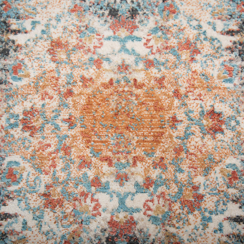 Tapis en laine tissé à la main / hybride, Rectangulaire 2 pi x 3 pi