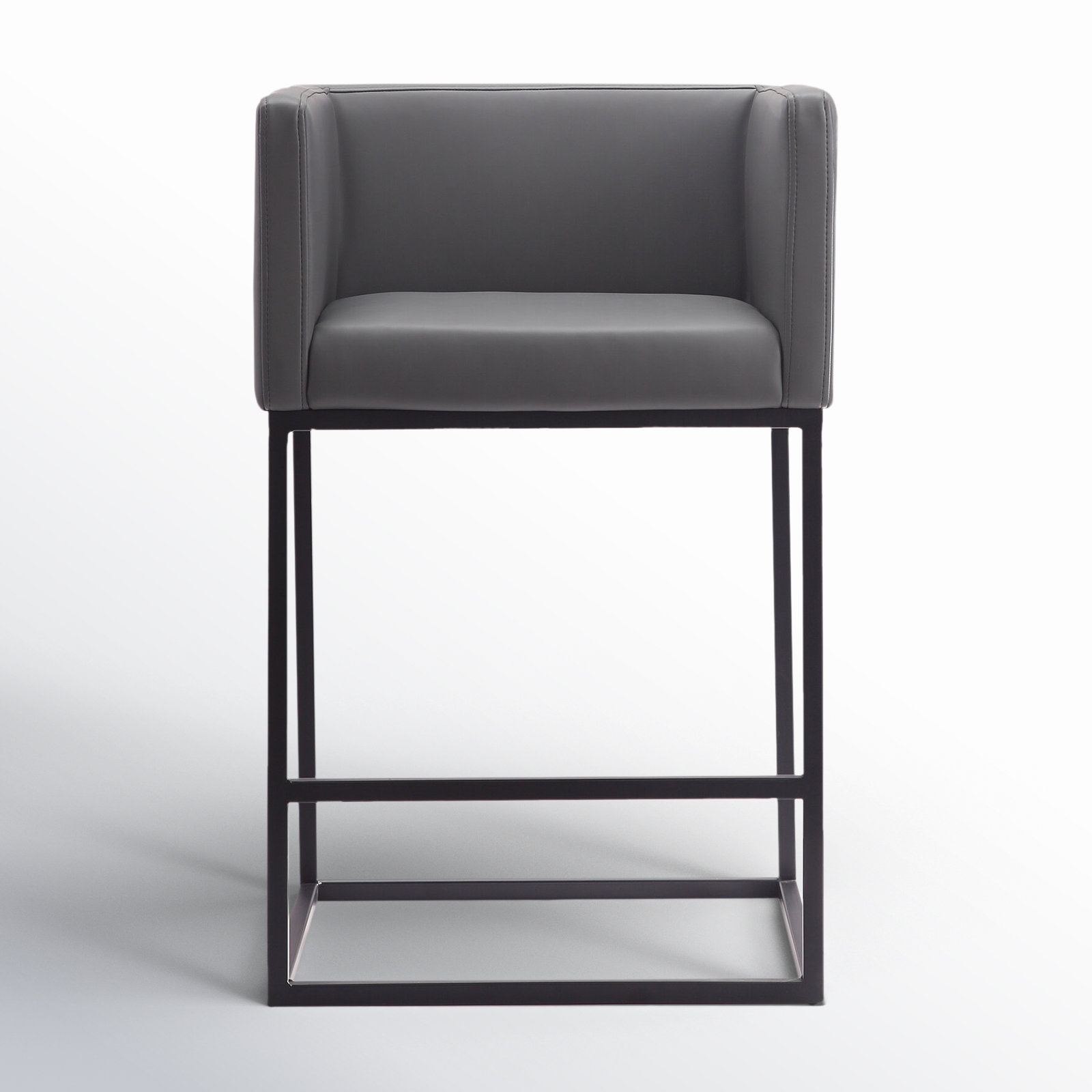Bar and Counter Stool, Gray, Counter Stool (25" Seat Height)