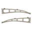 Auvent de porte convexe PA Series-31562163-48402832