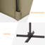 Parasol en porte-à-faux 10 pi Dobrosav-303107839