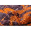 Tapis unique en laine noué à la main nouvel âge Shalimar 6 pi 1 po x 9 pi 1 po orange