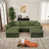 Tissu vert est en rupture de stock