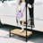 Adjustable Bedside Step Stool With Handle